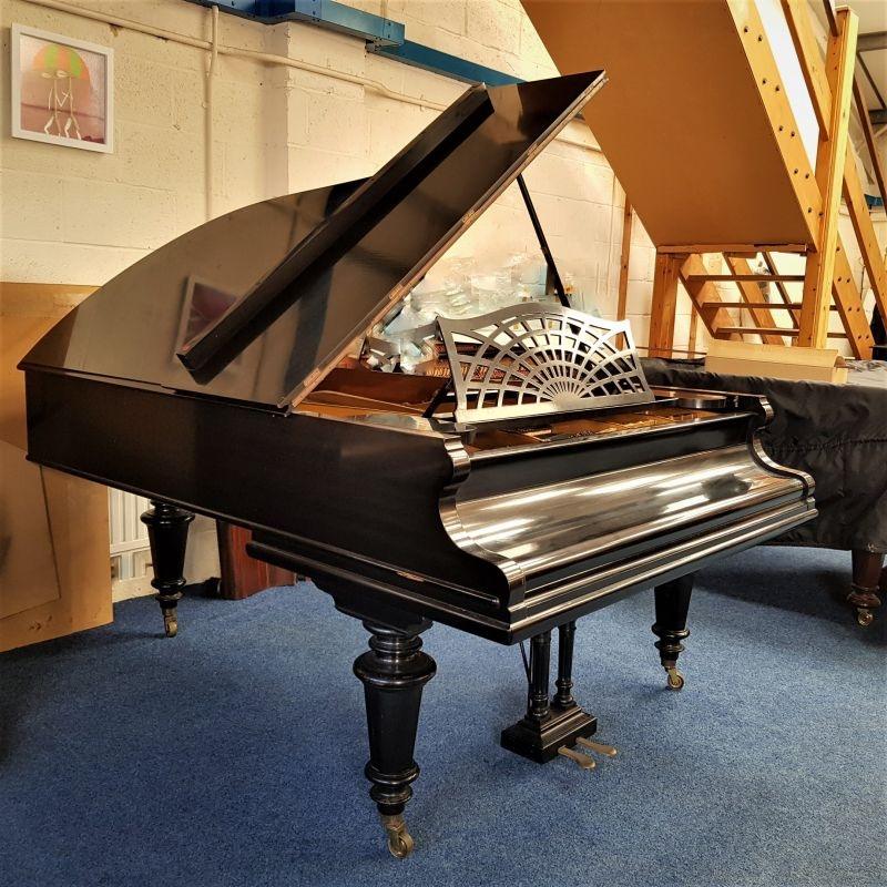 Bechstein B grand Piano in black French polish – Gallery image – Roberts Pianos Oxford