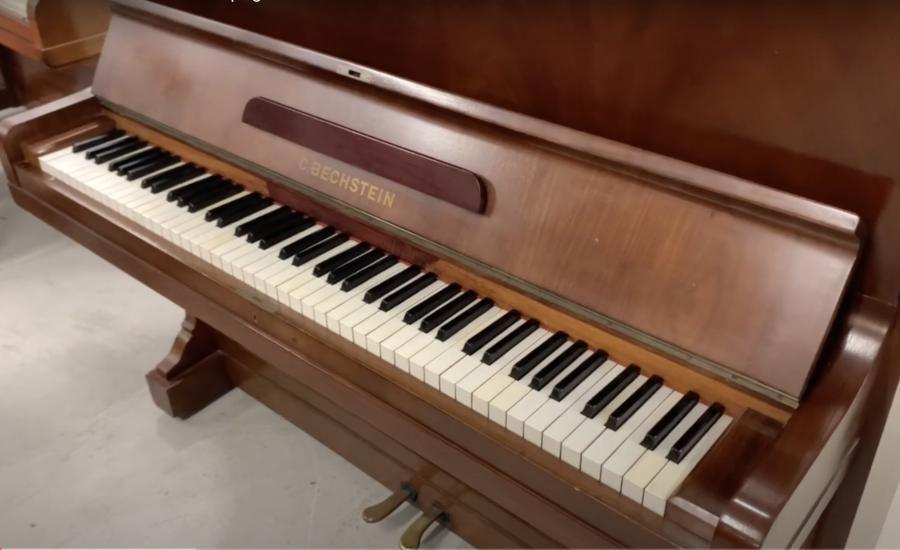 Bechstein V upright Piano in rosewood – Gallery image – Roberts Pianos Oxford