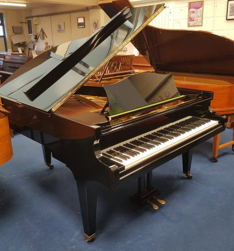 Bechstein model M grand Piano in bright black – Featured image – Roberts Pianos Oxford