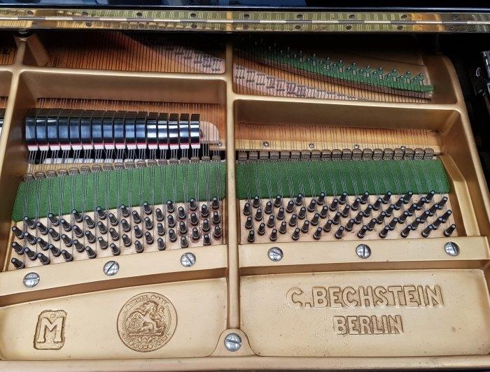 Bechstein model M grand Piano in bright black – Gallery image – Roberts Pianos Oxford