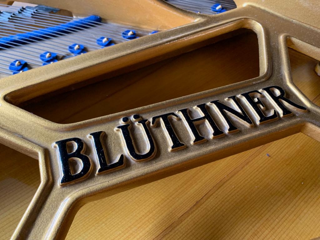 Bluthner IV grand Piano in mahogany – Gallery image – Roberts Pianos Oxford