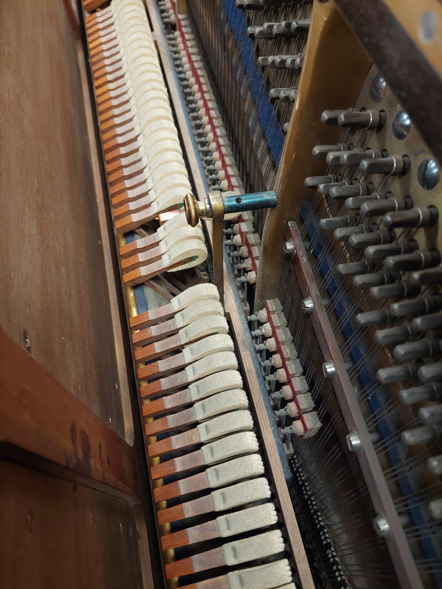 Bluthner upright Piano in Rosewood – Gallery image – Roberts Pianos Oxford