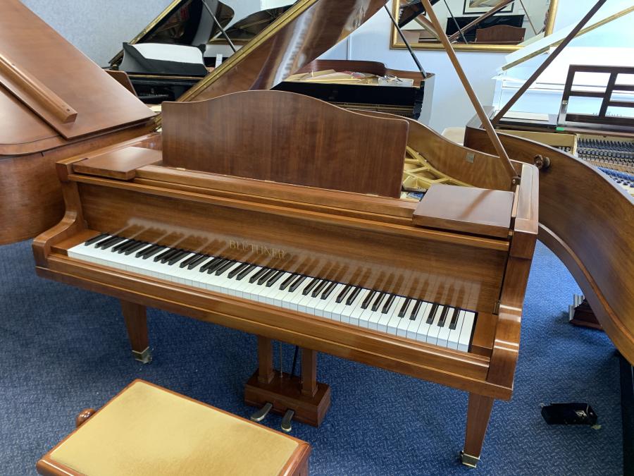 Bluthner style IV grand Piano in mahogany – Gallery image – Roberts Pianos Oxford
