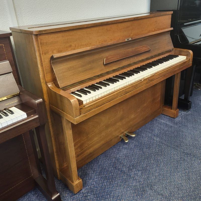 Bluthner upright Piano in mahogany – Featured image – Roberts Pianos Oxford
