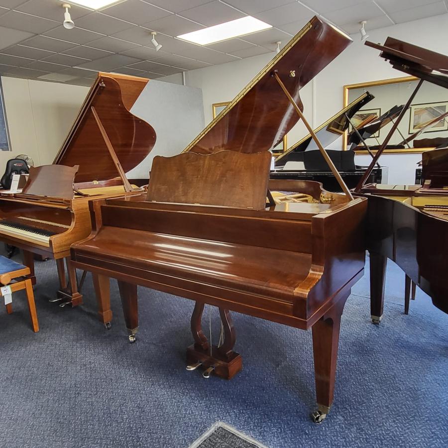 Bluthner style IVa grand Piano in walnut – Gallery image – Roberts Pianos Oxford