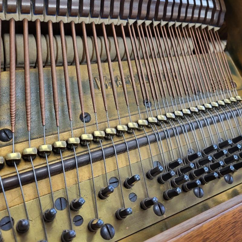 Bluthner style IVa grand Piano in walnut – Gallery image – Roberts Pianos Oxford