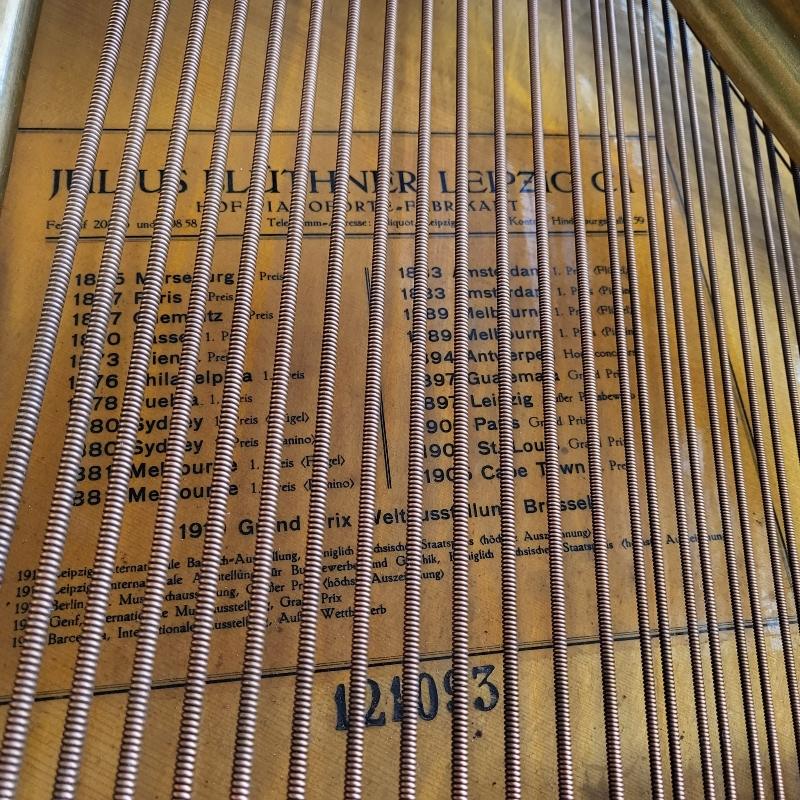 Bluthner style IVa grand Piano in walnut – Gallery image – Roberts Pianos Oxford