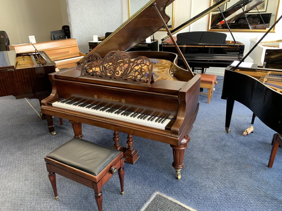 Bluthner VIII grand Piano in Rosewood – Featured image – Roberts Pianos Oxford