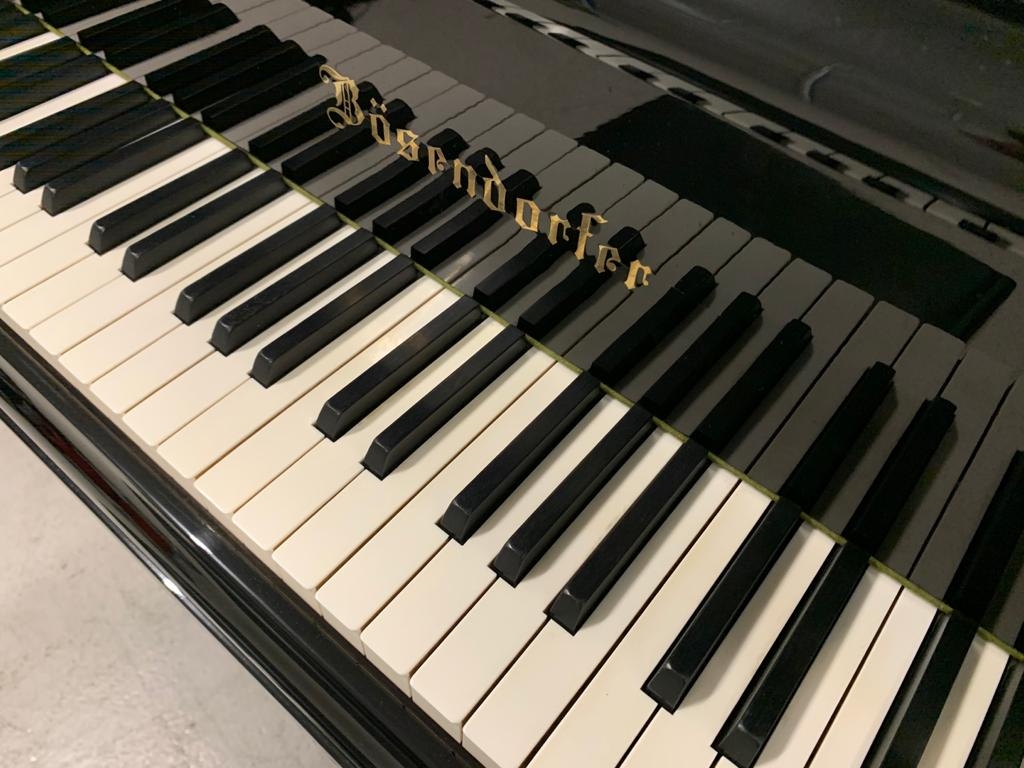 Bosendorfer Imperial grand Piano in black – Gallery image – Roberts Pianos Oxford