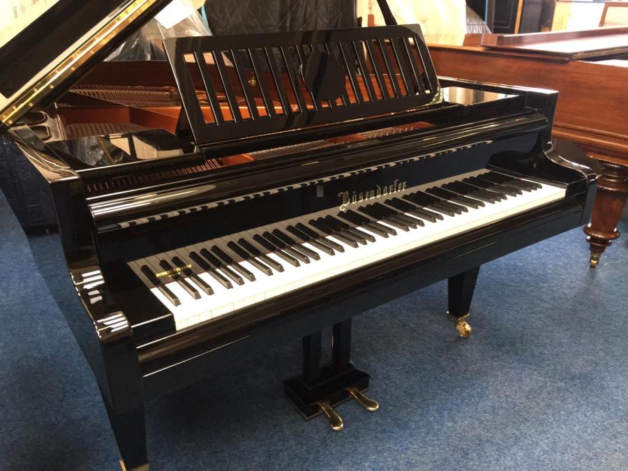 Bosendorfer 190 grand Piano in bright black – Featured image – Roberts Pianos Oxford