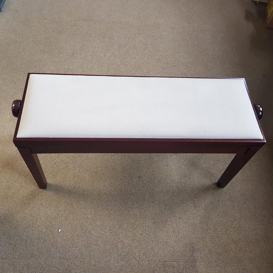 Hidrau Geneva Stool stool Piano in mahogany bur – Featured image – Roberts Pianos Oxford