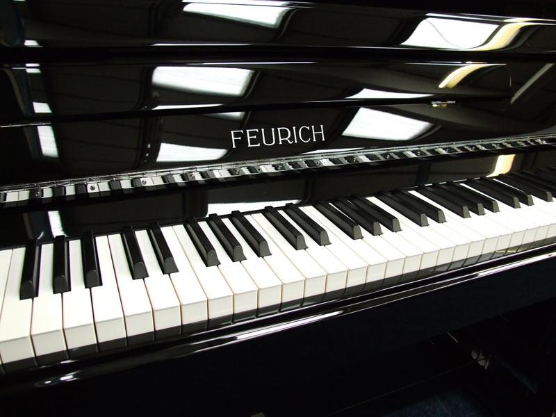 Feurich 122 Upright Piano – Gallery image – Roberts Pianos Oxford