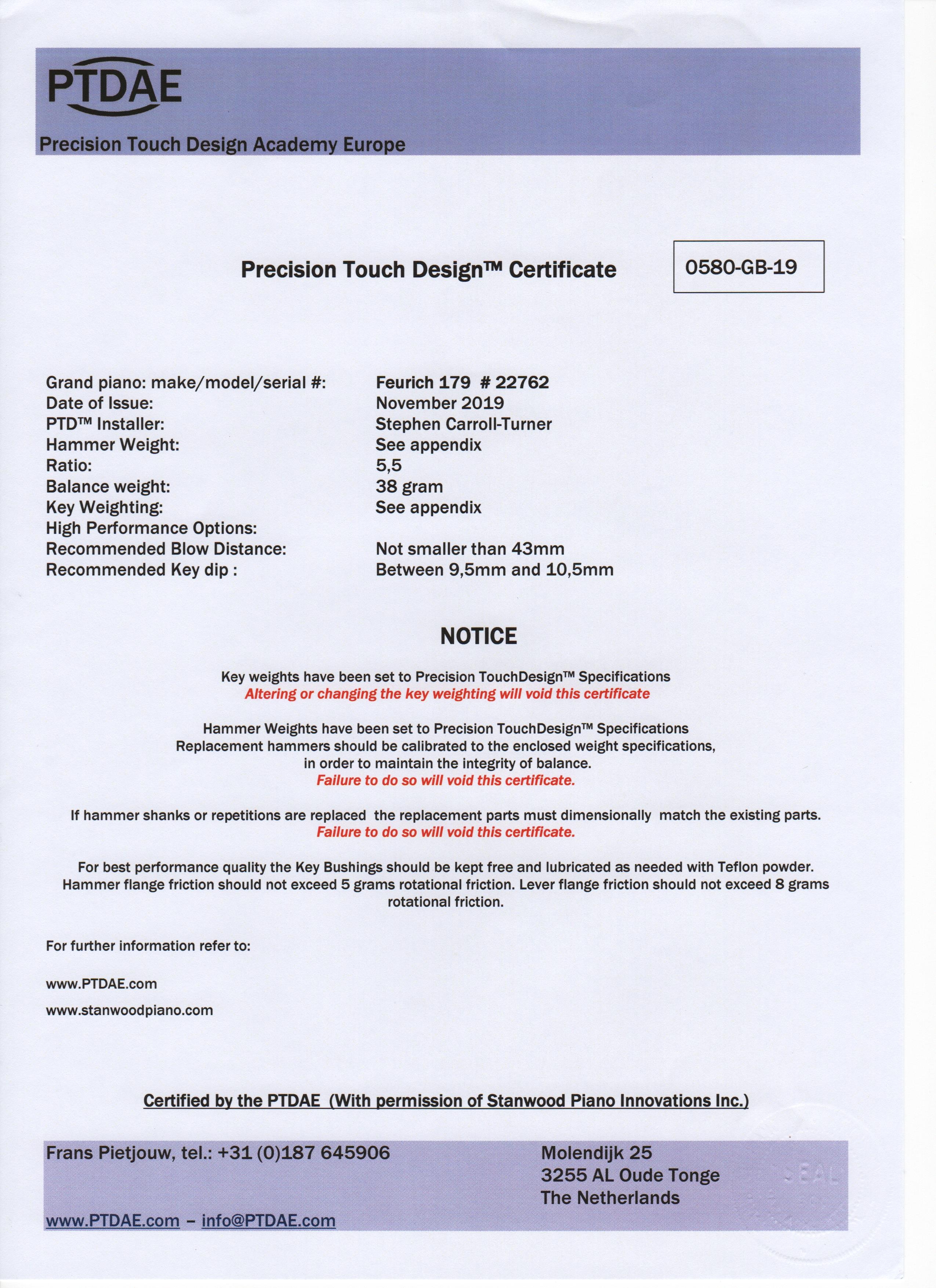 Feurich 179