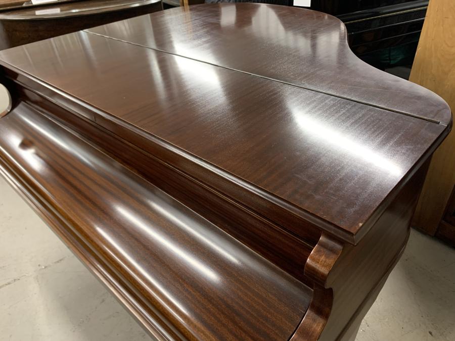 Gors & Kallmann 135 grand Piano in mahogany – Gallery image – Roberts Pianos Oxford