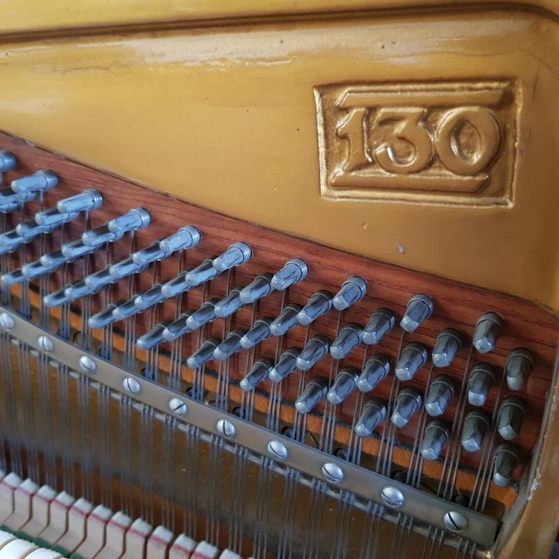 Grotrian Steinweg 130 upright Piano in Mahogany – Gallery image – Roberts Pianos Oxford