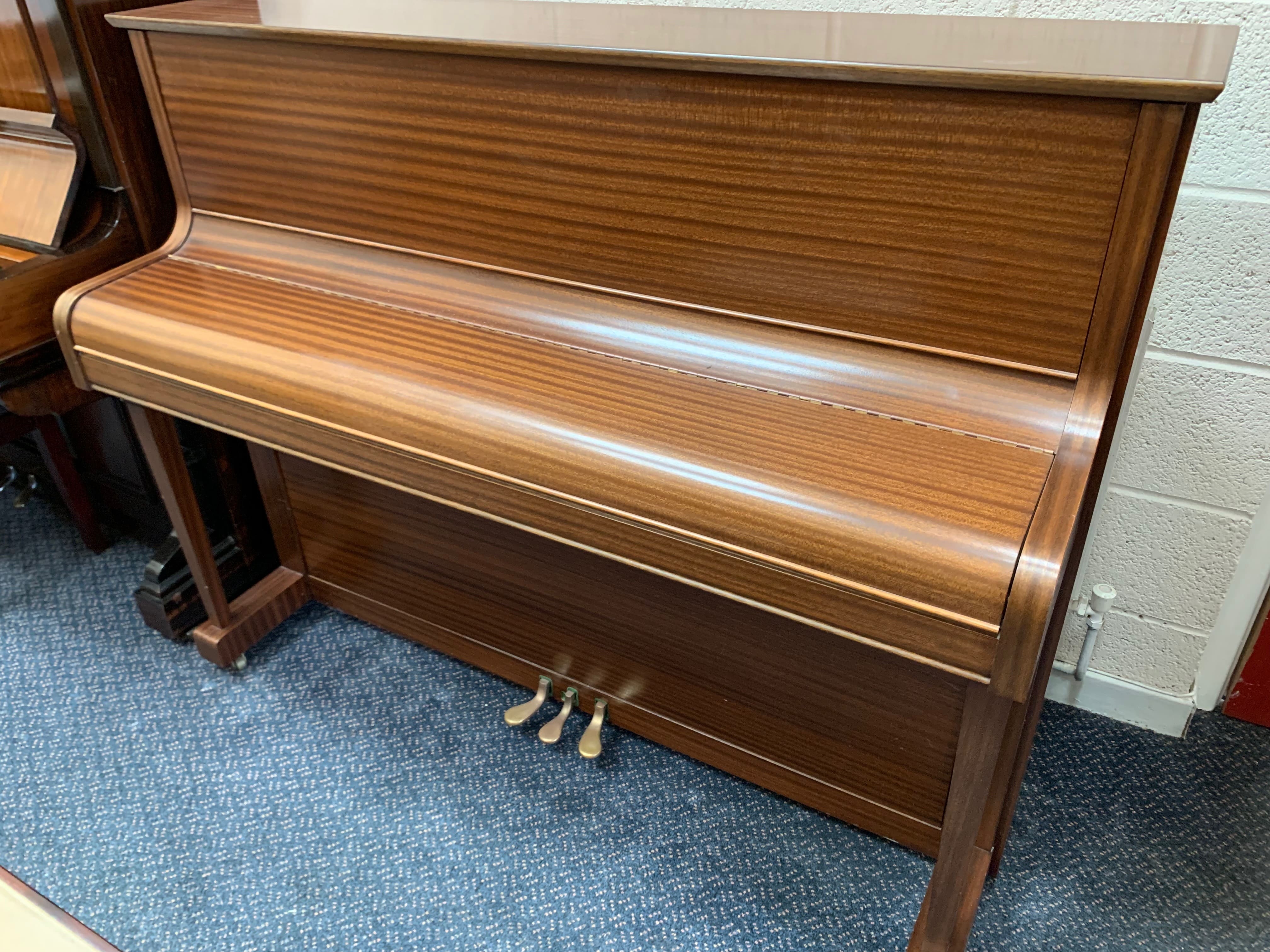 Knight upright Piano in Light Mahogany – Gallery image – Roberts Pianos Oxford