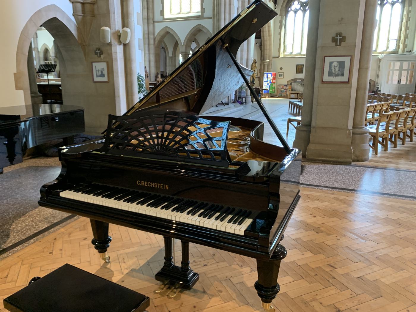 Bechstein III grand Piano in black polyester – Featured image – Roberts Pianos Oxford