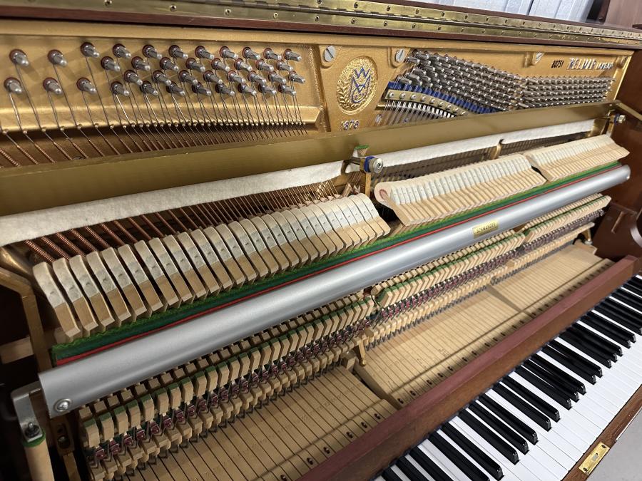 Welmar 125 upright Piano in Mahogany – Gallery image – Roberts Pianos Oxford