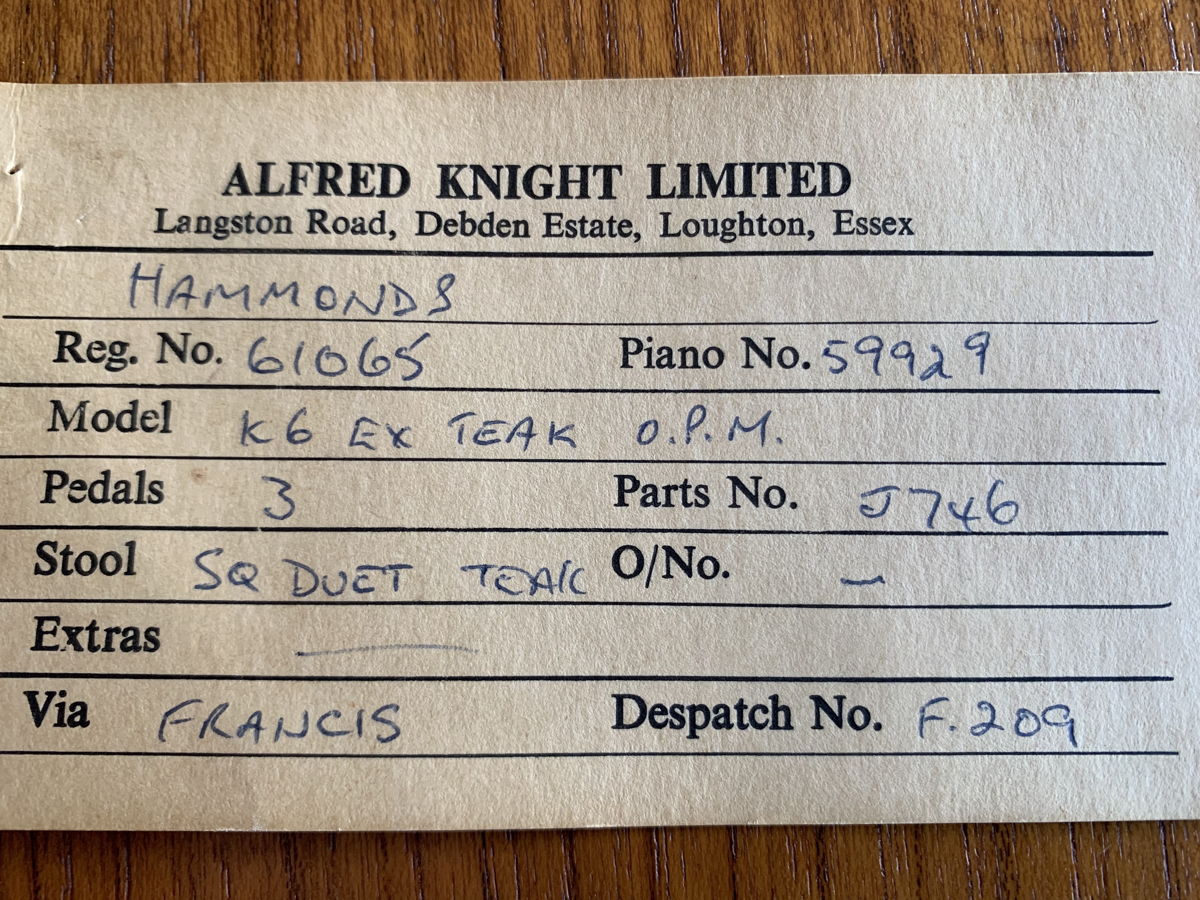 Knight K6