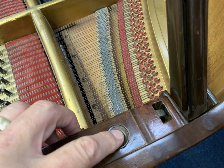 Ibach 163 grand Piano in walnut – Gallery image – Roberts Pianos Oxford