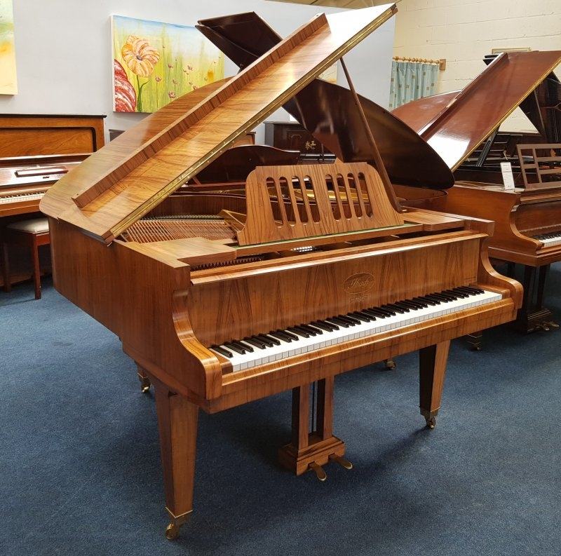 Ibach grand Piano in walnut – Featured image – Roberts Pianos Oxford