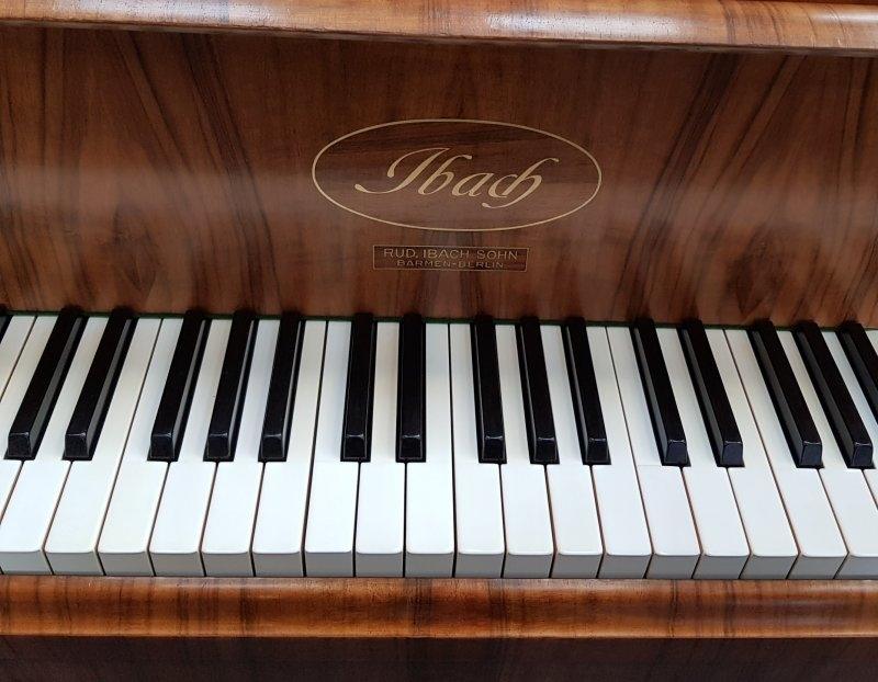 Ibach grand Piano in walnut – Gallery image – Roberts Pianos Oxford