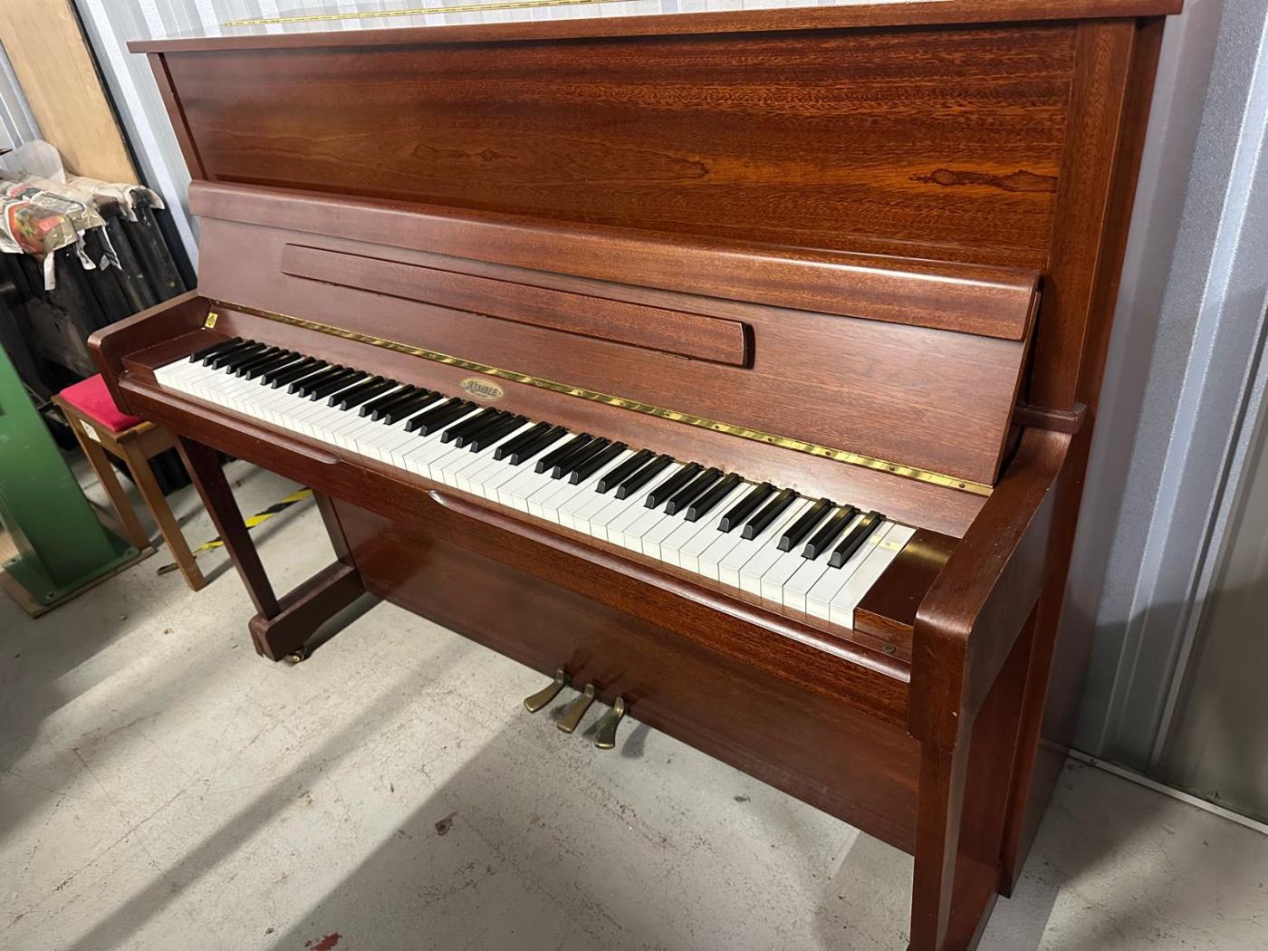 Kemble 120 upright Piano in Mahogany satin – Featured image – Roberts Pianos Oxford