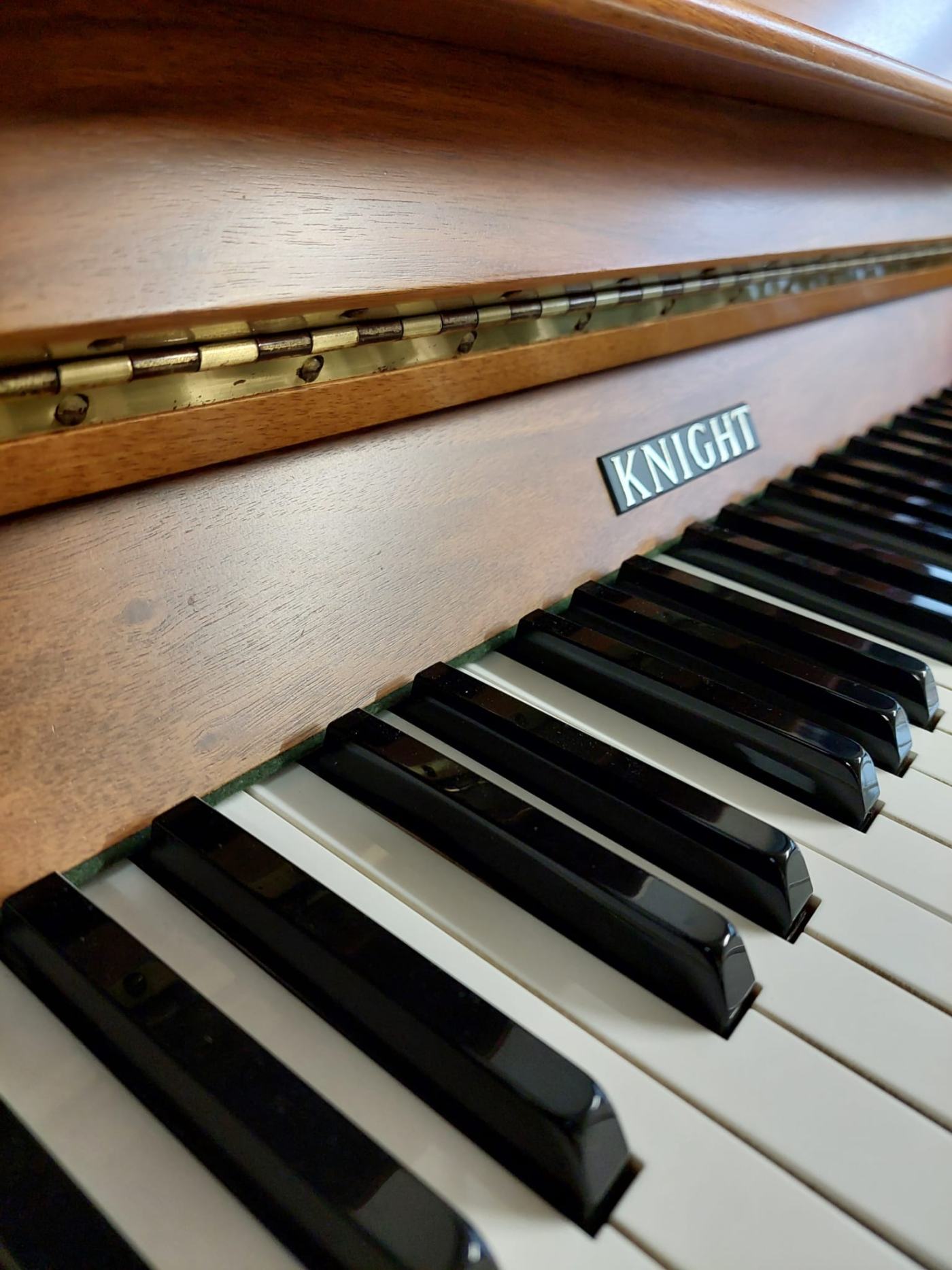 Knight K20 upright Piano in Mahogany – Featured image – Roberts Pianos Oxford