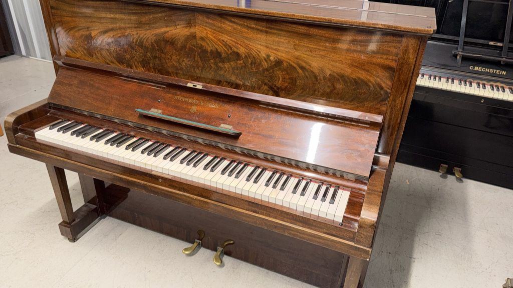 Steinway Vertegrand Upright Piano in Mahogany – Featured image – Roberts Pianos Oxford