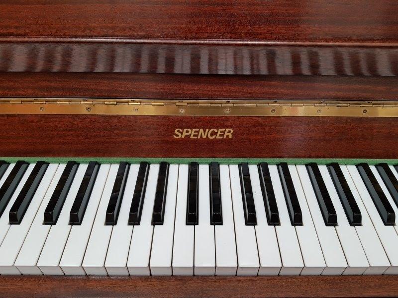 Spencer upright Piano in Mahogany – Featured image – Roberts Pianos Oxford