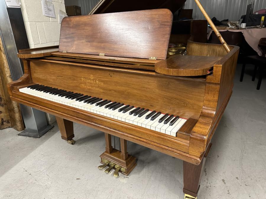 Steinway C grand Piano in light rosewood – Featured image – Roberts Pianos Oxford