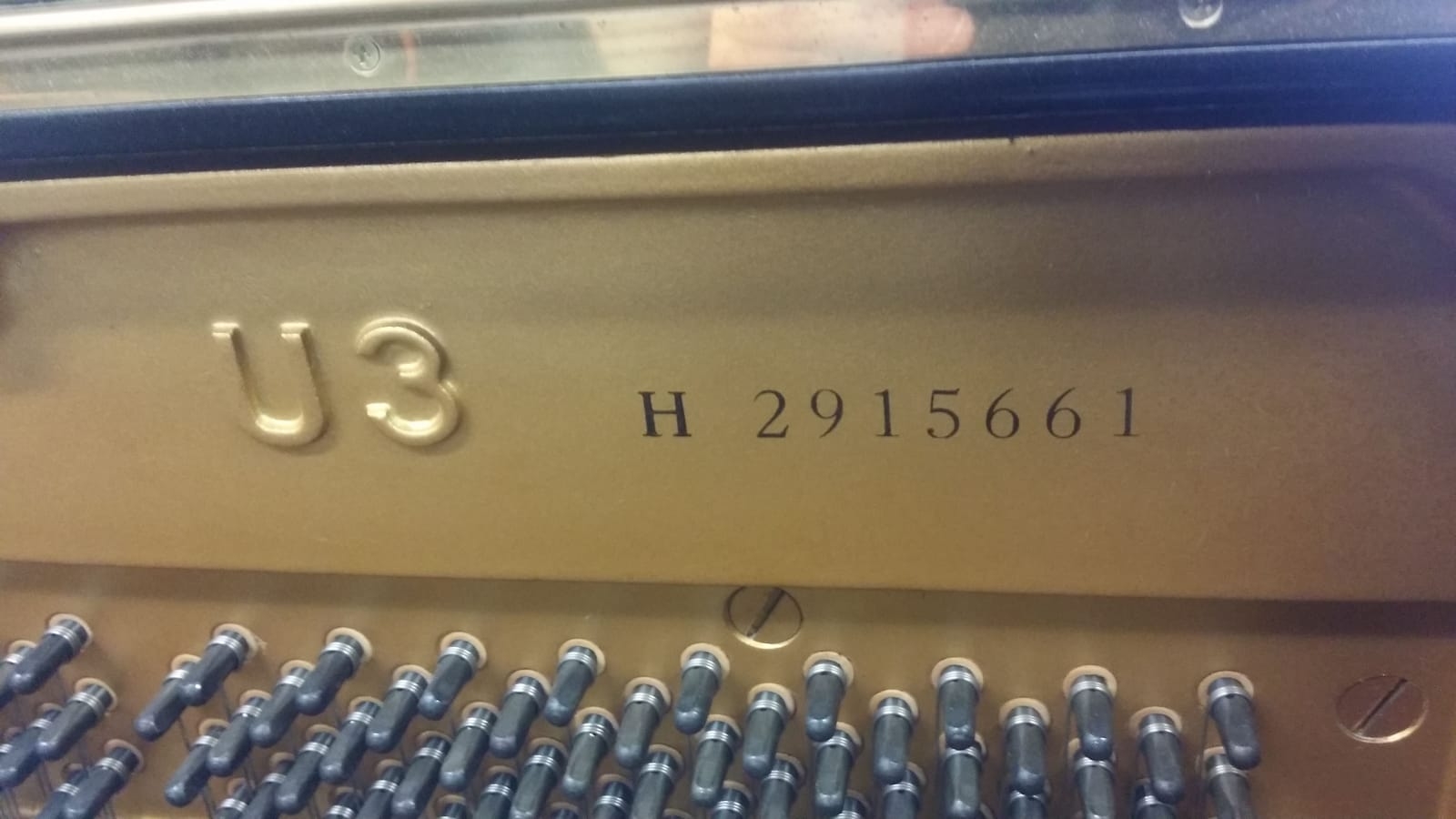 Yamaha U3H upright Piano in black – Gallery image – Roberts Pianos Oxford
