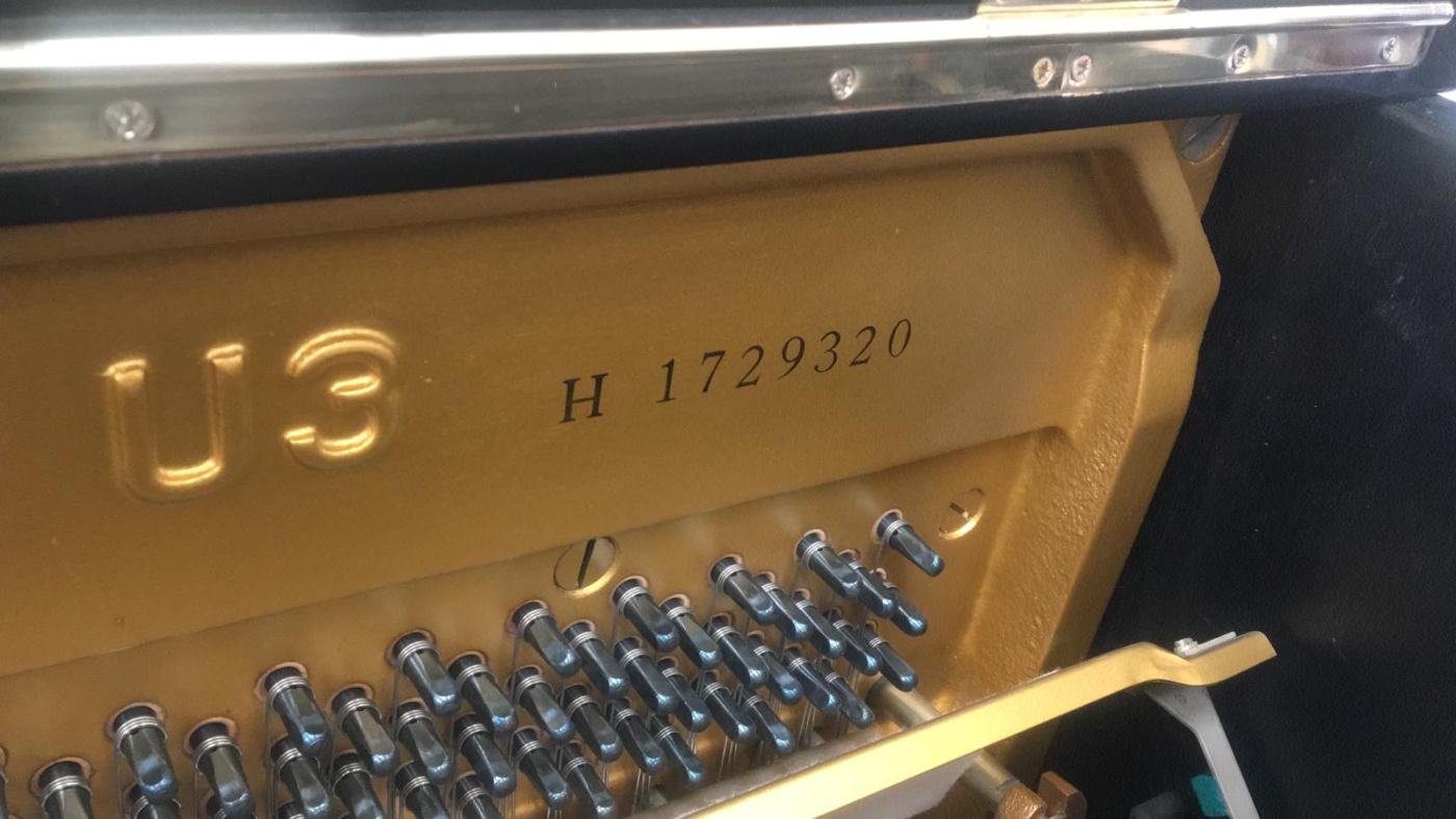 Yamaha U3H upright Piano in Black – Featured image – Roberts Pianos Oxford