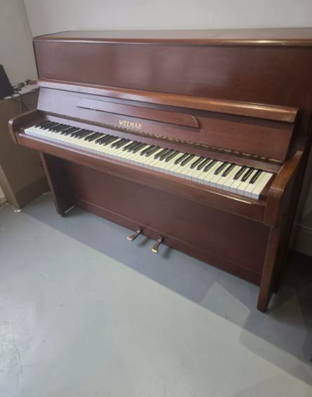 Welmar 110 upright Piano in Mahogany – Featured image – Roberts Pianos Oxford