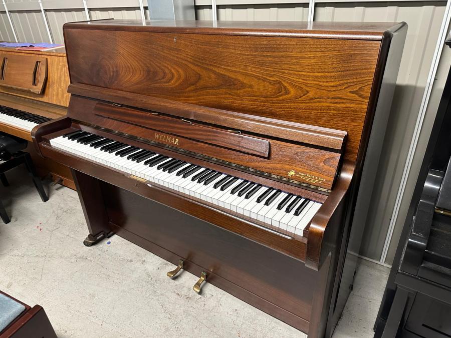 Welmar School model. upright Piano in Mahogany – Featured image – Roberts Pianos Oxford