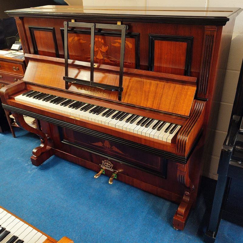 Kaps upright Piano in mahogany/rosewood – Featured image – Roberts Pianos Oxford