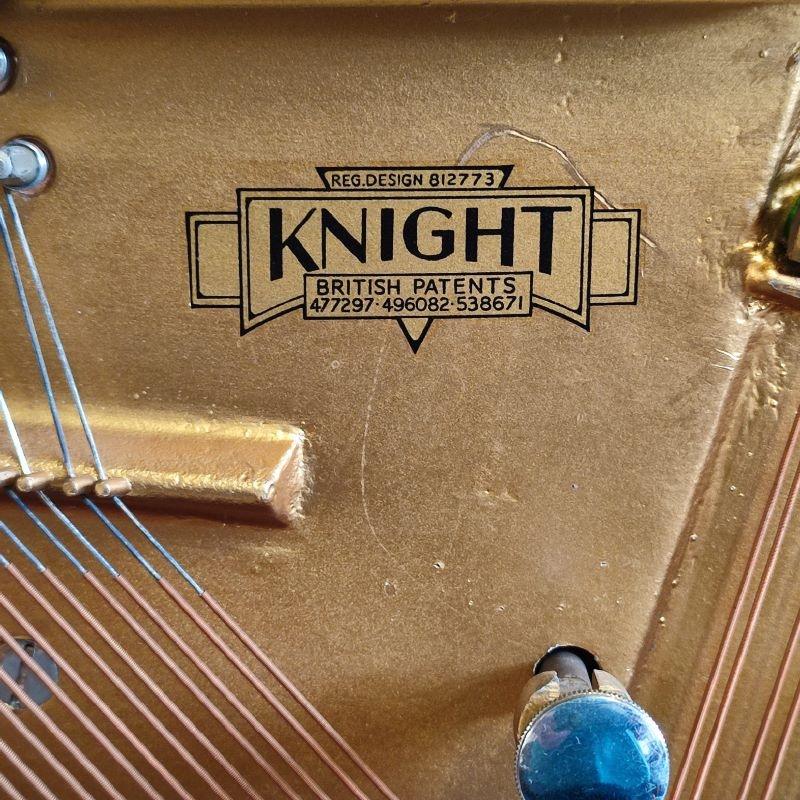 Knight K10 upright Piano in walnut – Gallery image – Roberts Pianos Oxford
