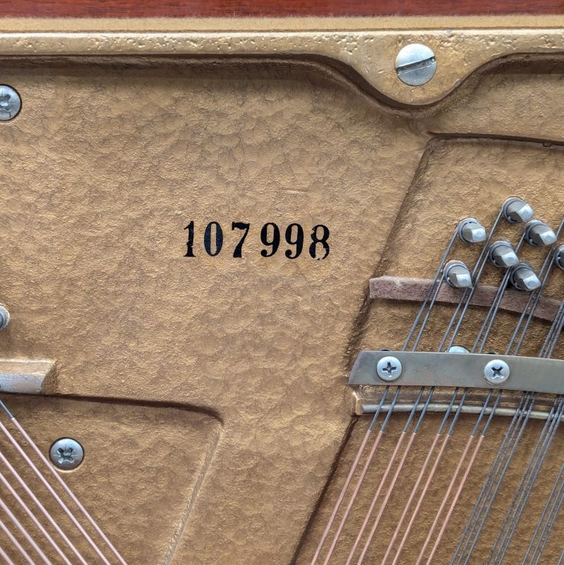 Grotrian Steinweg upright Piano in Mahogany – Gallery image – Roberts Pianos Oxford