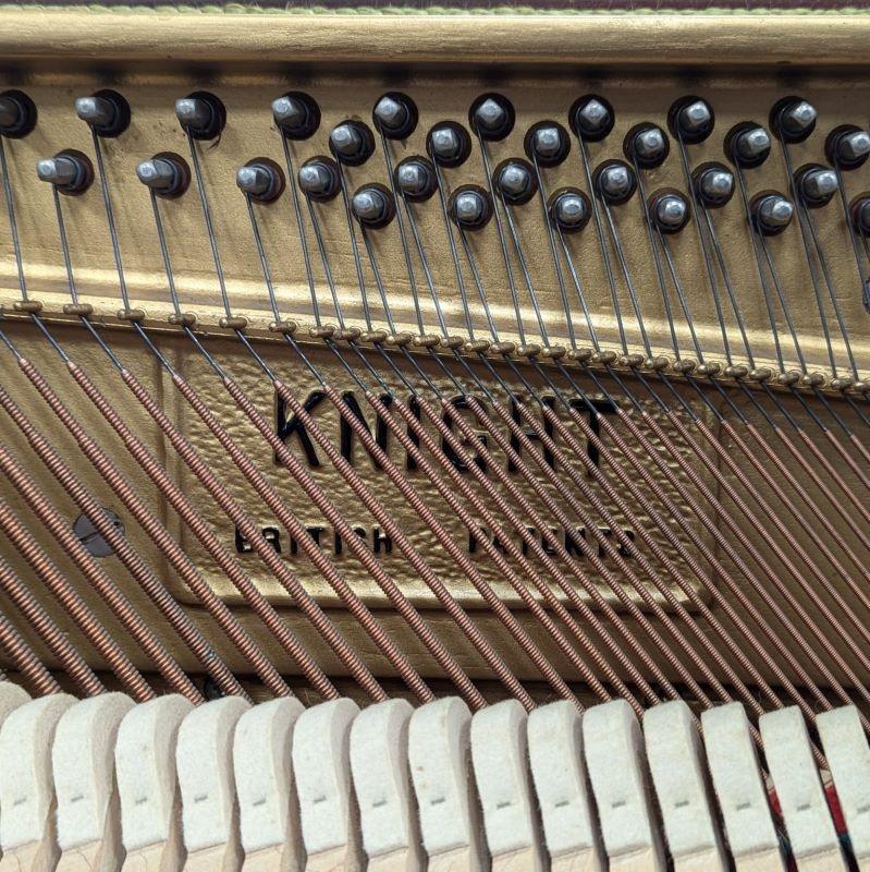 Knight K 10 upright Piano in Mahogany – Gallery image – Roberts Pianos Oxford