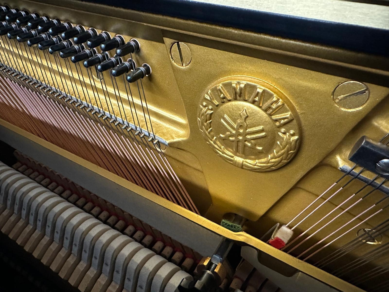Yamaha U3H upright Piano in Black polyester – Gallery image – Roberts Pianos Oxford