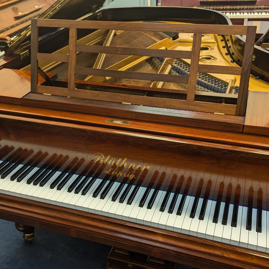 Bluthner VII action conversion grand Piano in rosewood – Gallery image – Roberts Pianos Oxford