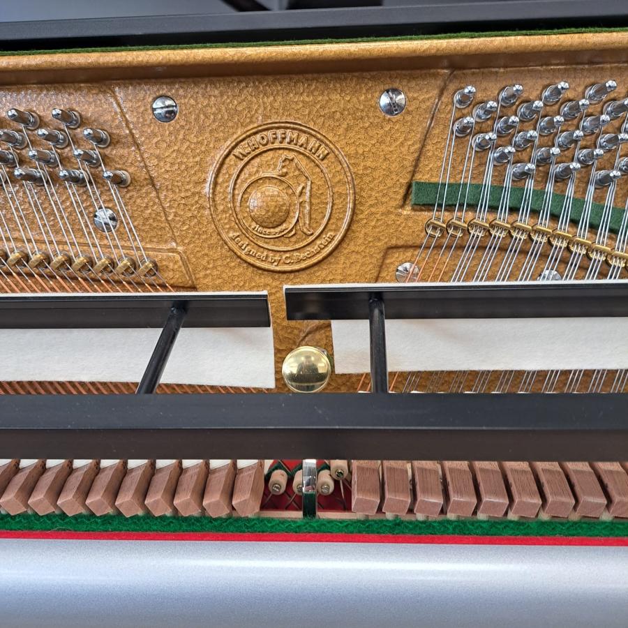 Hoffmann T122 upright Piano in Black – Gallery image – Roberts Pianos Oxford