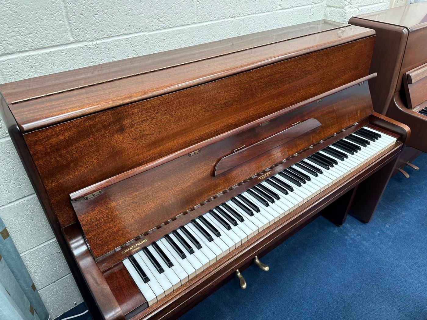 Welmar 110 upright Piano in mahogany – Featured image – Roberts Pianos Oxford
