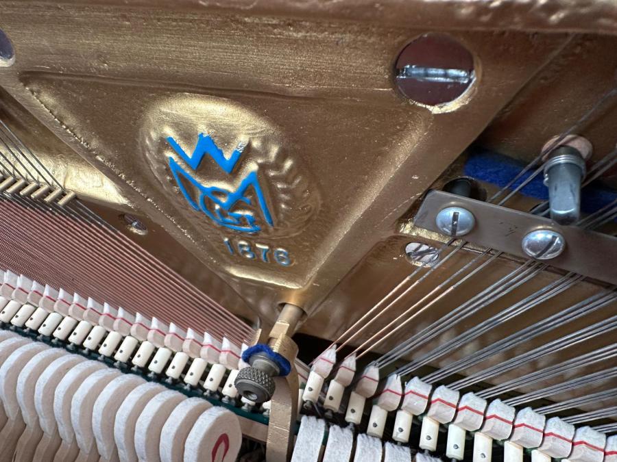 Welmar A2 upright Piano in mahogany – Gallery image – Roberts Pianos Oxford