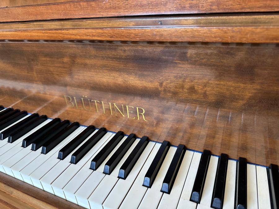 Bluthner Style IV grand Piano in mahogany – Gallery image – Roberts Pianos Oxford