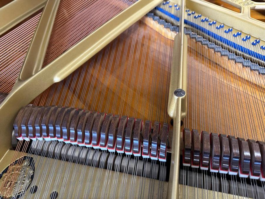 Bluthner Style IV grand Piano in mahogany – Gallery image – Roberts Pianos Oxford