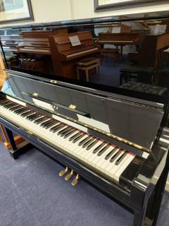 Yamaha U3G upright Piano in Black polyester – Inventory thumbnail – Roberts Pianos Oxford
