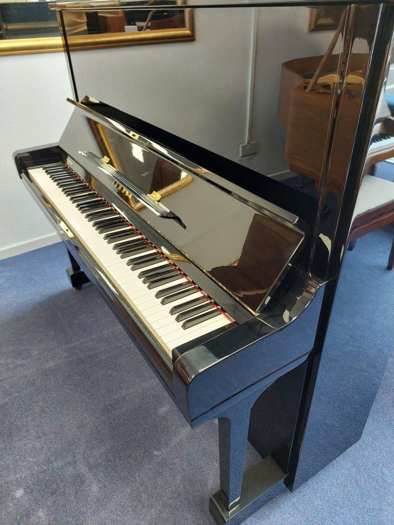 Yamaha U3H upright Piano in Black polyester – Featured image – Roberts Pianos Oxford