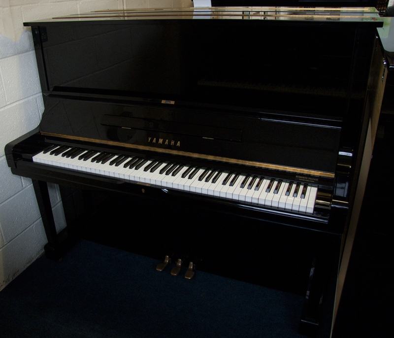 Yamaha U3H upright Piano in black polyester – Featured image – Roberts Pianos Oxford