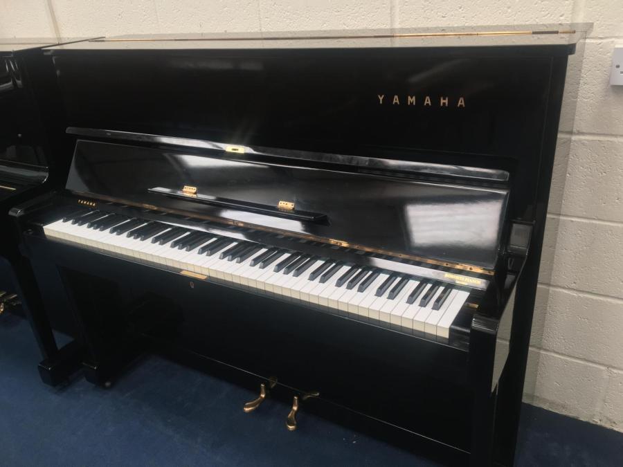 Yamaha U1D upright Piano in black – Featured image – Roberts Pianos Oxford